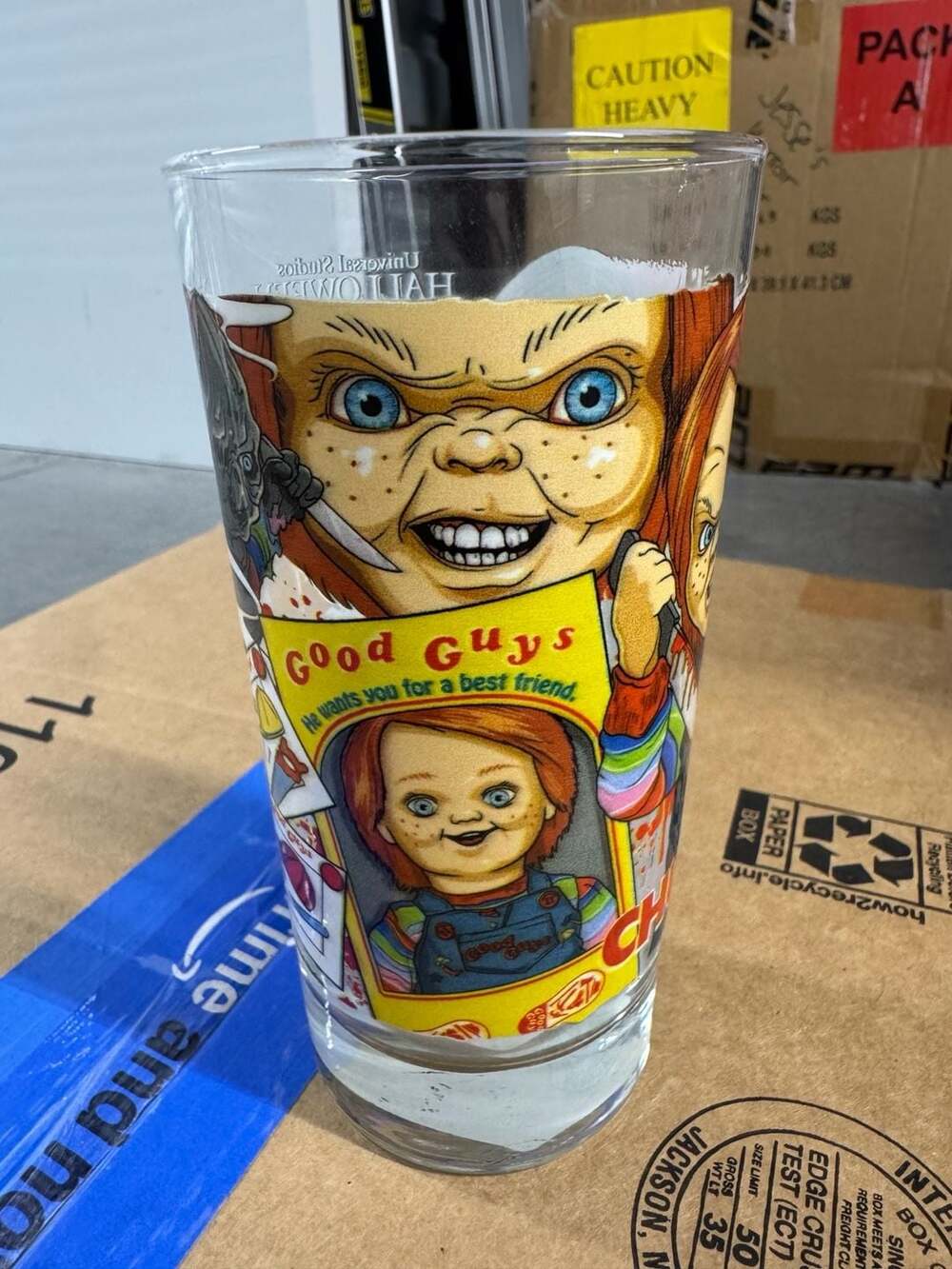 Universal Studios Halloween Horror Nights Chucky Pint Glass